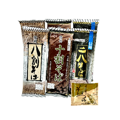 十割・八割蕎麦　詰合わせ