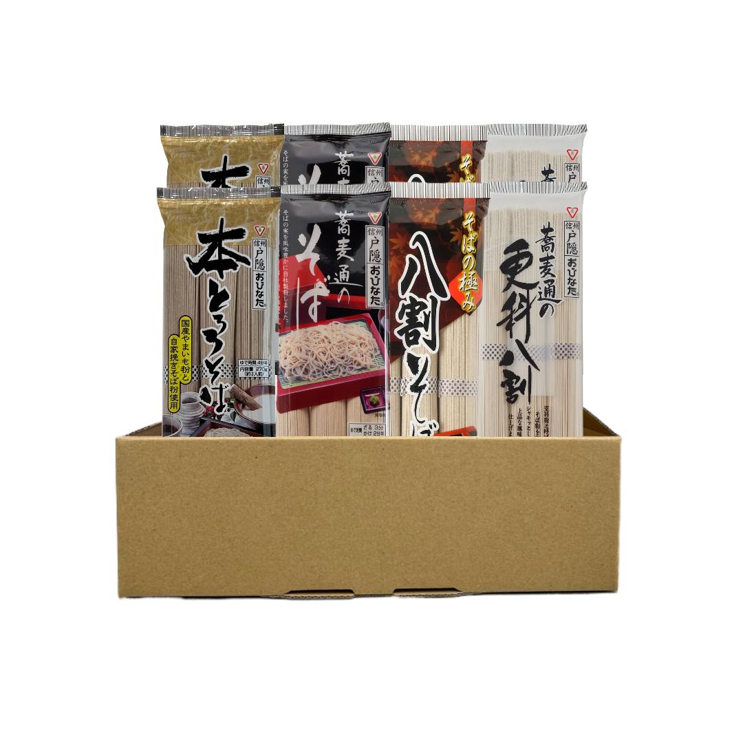 乾麺そば4種セット 8入