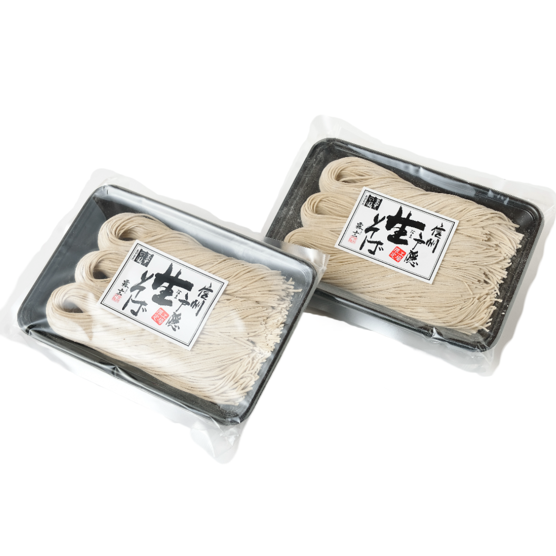 生（なま）そば　3人前×2セット