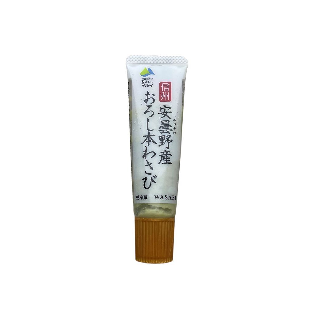信州・安曇野産のﾁｭｰﾌﾞわさび付き