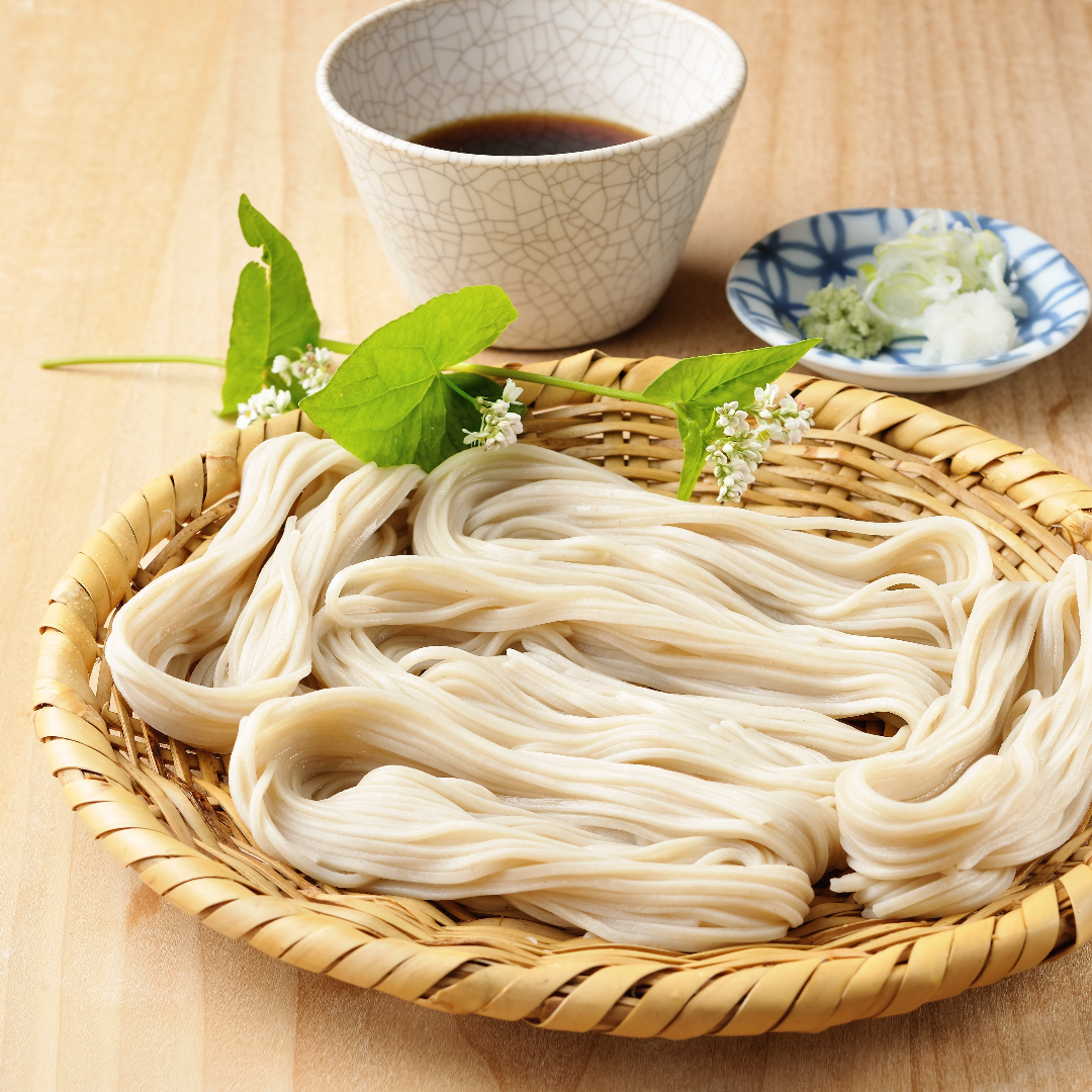 シンプルにざるそばで