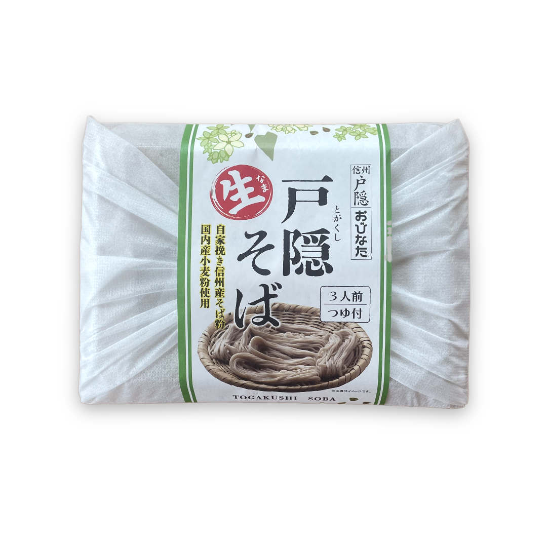 戸隠生そば風呂敷3人前