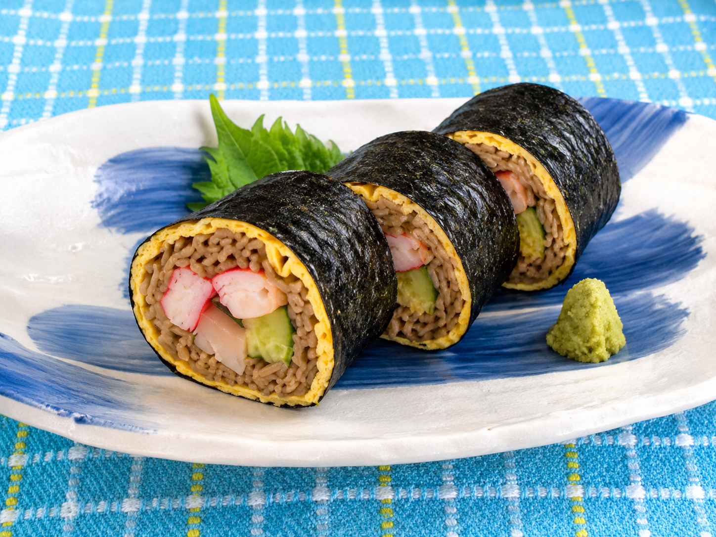 そば恵方巻き