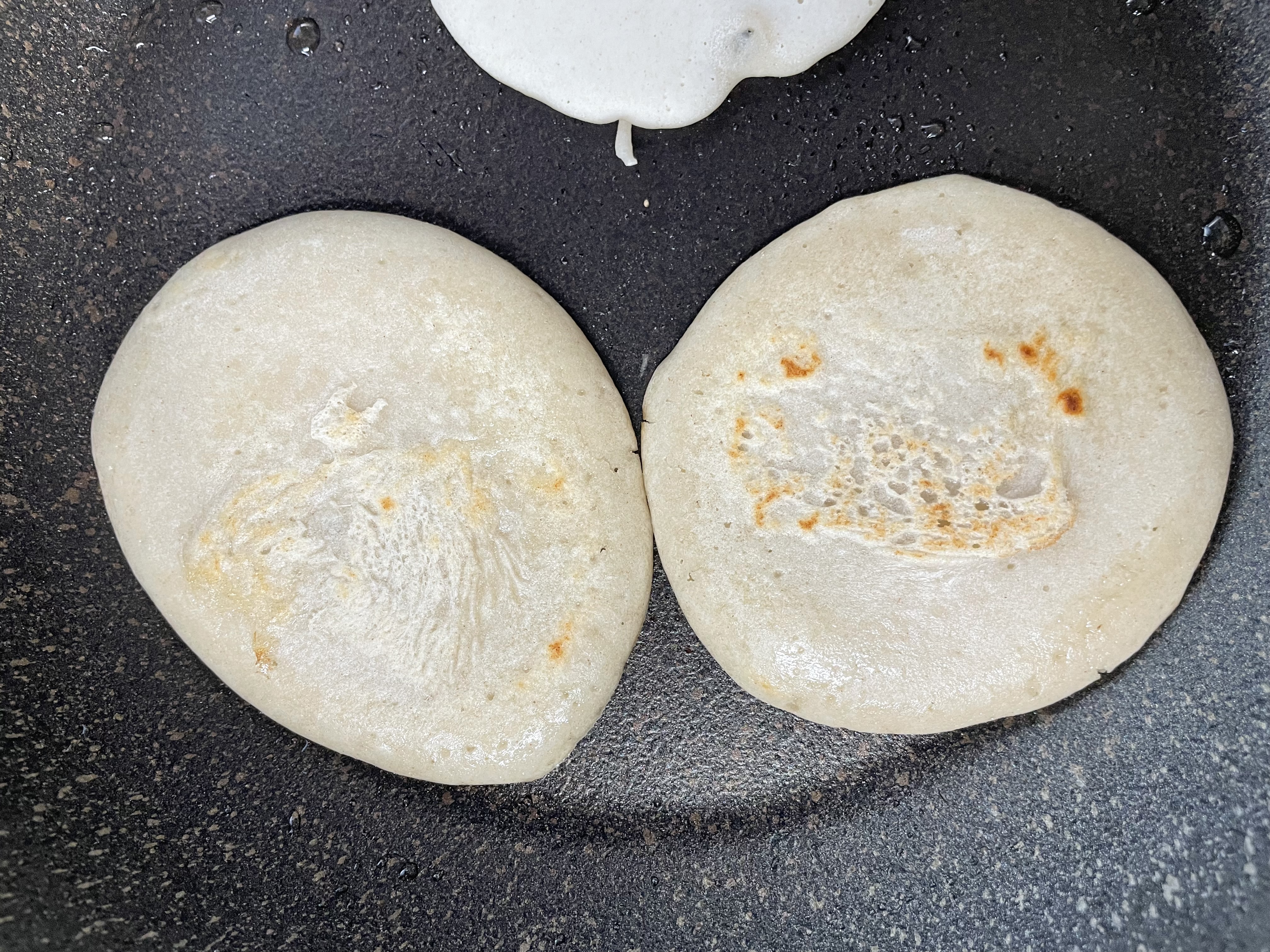 クレを焼く工程