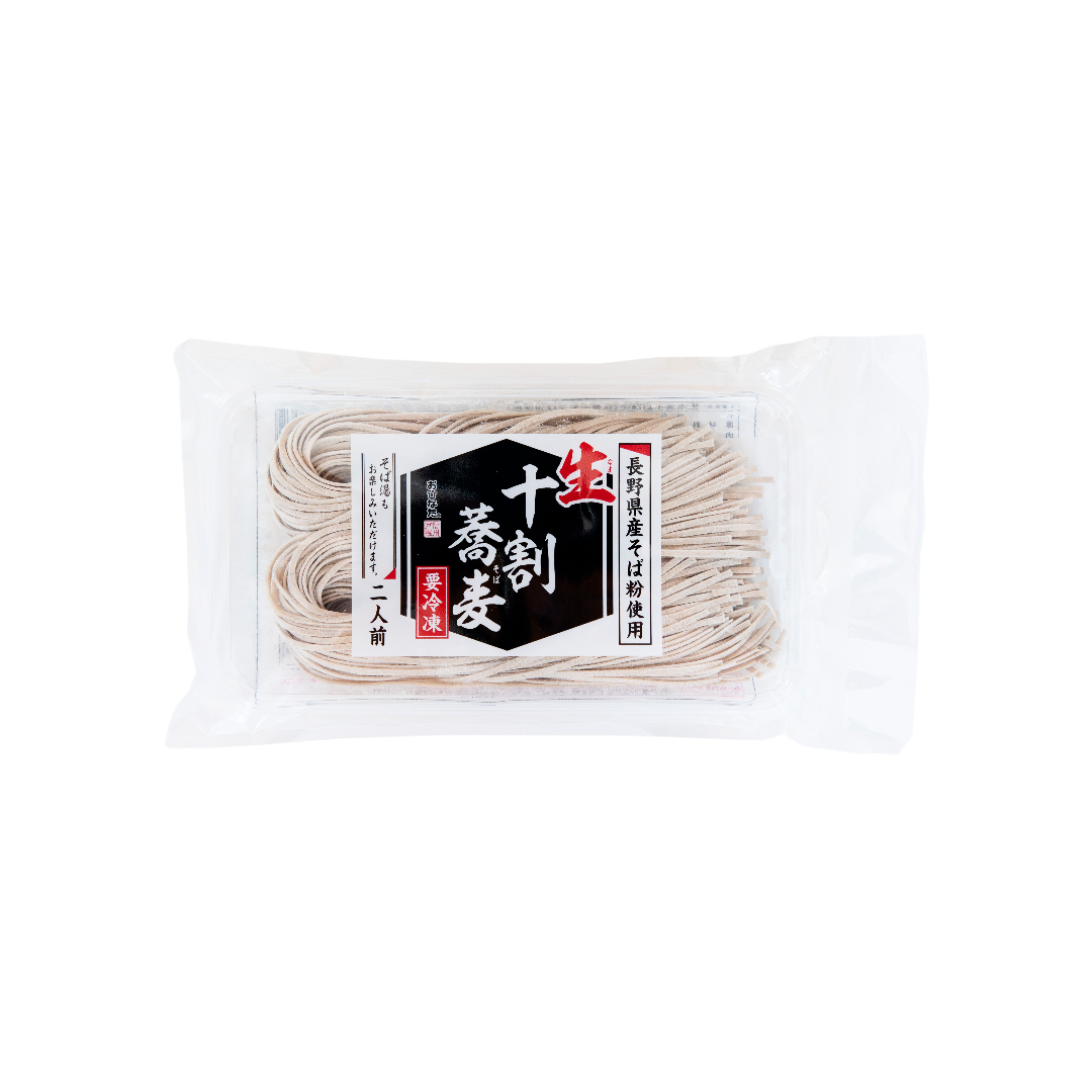 長野県産生冷凍十割蕎麦