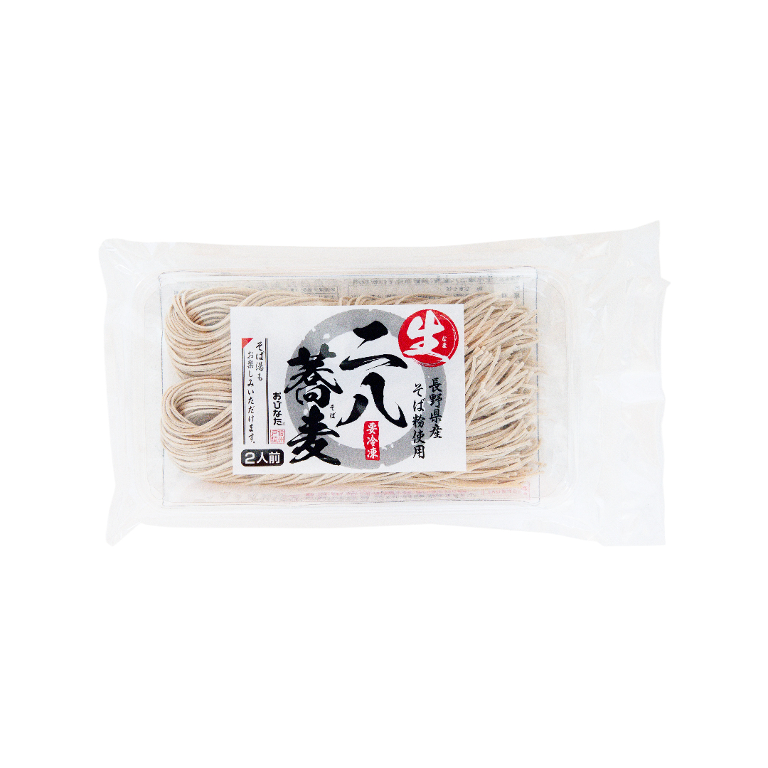 長野県産生冷凍二八蕎麦